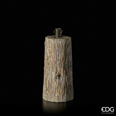 EDG - Enzo de Gasperi - Albero Natale - Base tronco piccolo per albero di natale - Colore: Legno - SKU: 677459-00