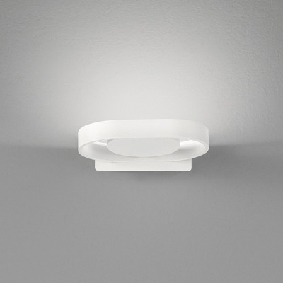 Perenz - Belt - Applique da parete a LED in metallo con diffusore orientabile a 360 gradi - Colore: Bianco - 1 Lampadina - Led Integrato - 6W - Lumen 480 - Gradi Kelvin 3000k-4000k-6000k - IP20 - SKU: 6776BCT