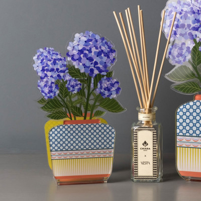  Vesta - Aurora - Profumatore per ambiente in plexiglass con bastoncini fragranza inclusa da 100ml - SKU: 75011 