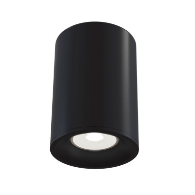 Maytoni - Alfa - Faretto da Soffitto a cono in alluminio verniciato - Colore: Nero - 1 Lampadina GU10 50W - IP20 - SKU: C012CL-01B