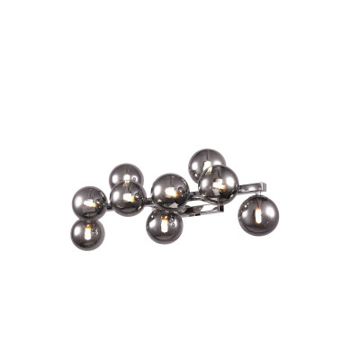 Maytoni - Dallas - Applique da parete media con bocce in vetro soffiato dalle linee moderne - 9 Lampadine G9 28W - IP20 - SKU: MOD547WL-09