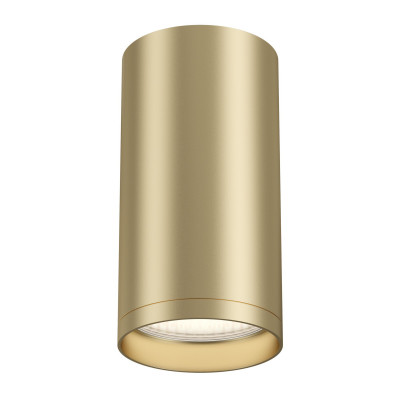 Maytoni - Focus - Faretto da soffitto rotondo in alluminio dal design moderno - 1 Lampadina GU10 10W - IP20 - SKU: C052CL-01