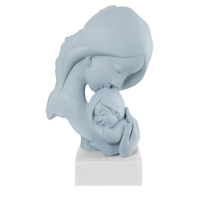 Bongelli Preziosi Scultura da tavolo moderna in varie colorazioni con abbraccio di mamma Colore: Carta da Zucchero