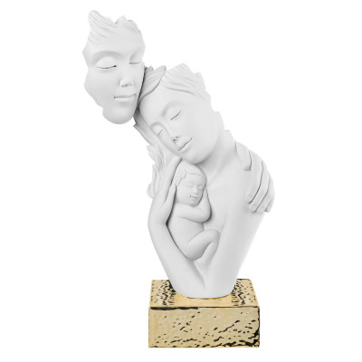 Bongelli Preziosi Scultura moderna con la famiglia "Face" Colore: Oro
