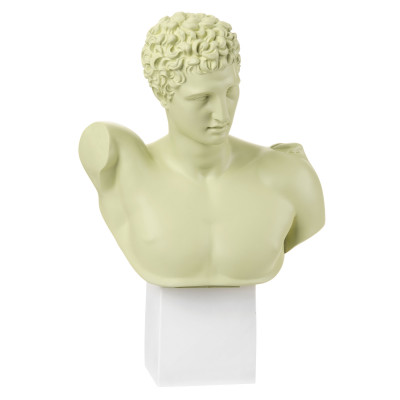 Bongelli Preziosi Busto di Hermes in stile moderno in varie colorazioni con base Colore: Verde