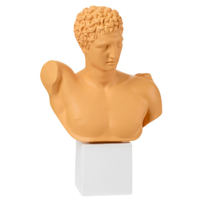 Bongelli Preziosi Busto di Hermes in stile moderno in varie colorazioni con base Colore: Arancione