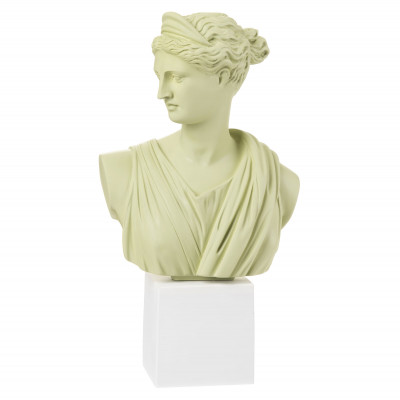 Bongelli Preziosi Busto di Artemis in stile moderno in varie colorazioni Colore: Verde