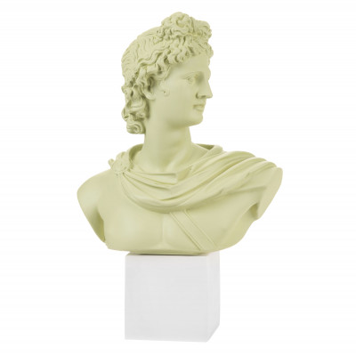 Bongelli Preziosi Busto di Apollo in stile moderno in varie colorazioni Colore: Verde