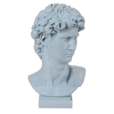 Bongelli Preziosi Busto di David grande in stile moderno in vari colori con base Colore: Carta da Zucchero