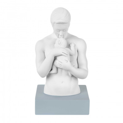 Bongelli Preziosi Statuina da tavolo Abbraccio di Papà Colore: Carta da Zucchero