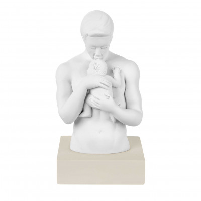 Bongelli Preziosi Statuina da tavolo Abbraccio di Papà Colore: Nocciola