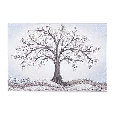 Bongelli Preziosi - Bomboniera Vari Eventi - Quadretto con albero della vita - Colore: Celeste - SKU: ME2099/1CP