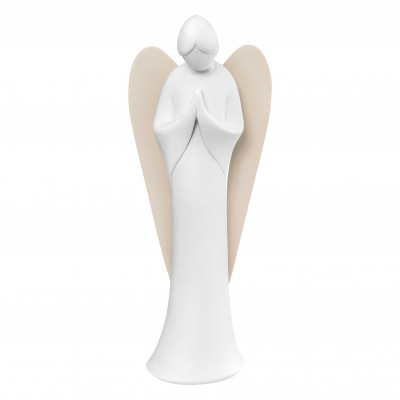 Bongelli Preziosi Bomboniera Comunione - Scultura con angelo stilizzato grande Colore: Nocciola
