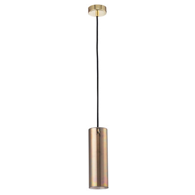 Maytoni Gioia Lampada a sospensione moderna con paralume in vetro in varie tinte Colore: Oro