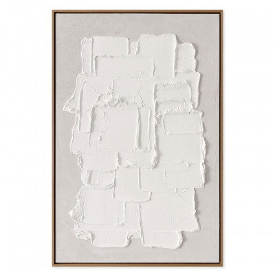 Agave - Quadro astratto dipinto a mano con acrilici su tela Spatula 60x90 - SKU: AG160284