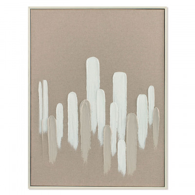 Agave - Quadro astratto dipinto a mano con acrilici su tela Upside 60x80 - SKU: AG160307