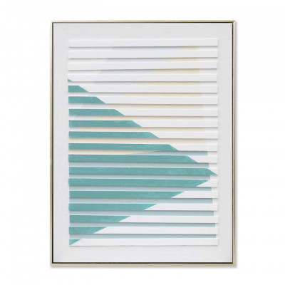 Agave - Quadro astratto moderno dipinto a mano su tela di cotone Bahaus 2 60x80 - SKU: AG150248
