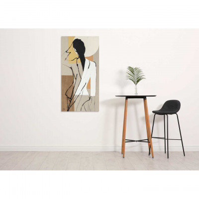 Agave - Quadro contemporaneo figurativo dipinto a mano su tela "Elegant Shape 2" 50x100 - SKU: AG130140