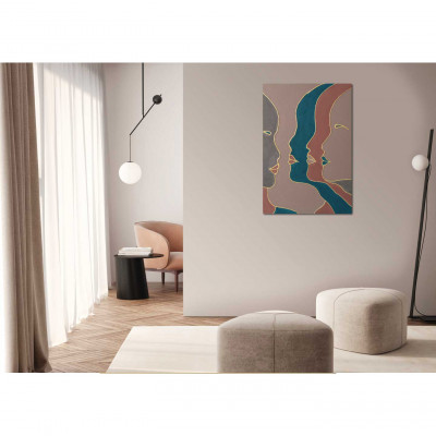 Agave - Quadro figurativo contemporaneo dipinto a mano su tela "Appearance" 80x120 - SKU: AG150258