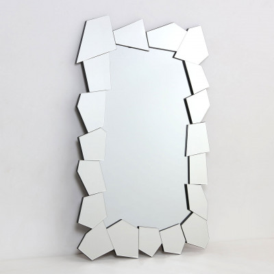 Agave - Specchio da parete dal design moderno Icaro 80x120 - SKU: MR0025