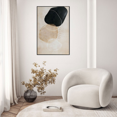 Agave - Stampa su tela con motivo astratto con cornice Opal 80x120 - SKU: PA0006