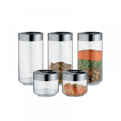  Alessi - Julieta - Barattoli per alimenti - Colore: Trasparente - SKU: LC07- 