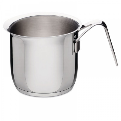 Alessi - Pots & Pans - Bollilatte 14" - Colore: Acciaio - SKU: AJM302