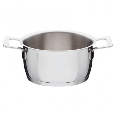 Alessi - Pots & Pans - Casseruola 16" - Colore: Acciaio - SKU: AJM101/16