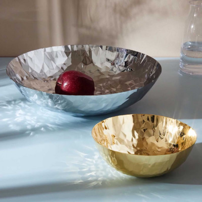  Alessi - Joy - Centrotavola rotondo in acciaio dal design moderno ed elegante - SKU: CR01/37- 