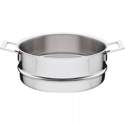 Alessi - Pots & Pans - Cestello Cottura a Vapore 24" - Colore: Acciaio - SKU: AJM307