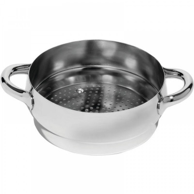 Alessi - Mami - Cestello cottura a vapore 24" - Colore: Acciaio - SKU: SG307