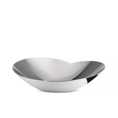 Alessi Human Collection Insalatiera in acciaio dal design moderno ed elagante Colore: Acciaio