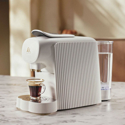 Alessi - Macchina da caffè in capsule L'Or Barist - Colore: Bianco - SKU: LM9014/W