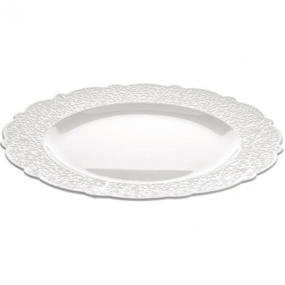  Alessi - Dressed - Piatto da Portata - Colore: Bianco - SKU: MW01/21 