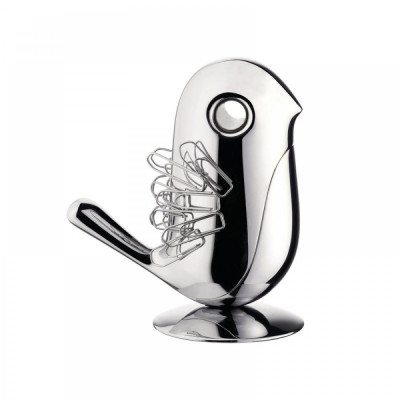 Alessi - Chip - Portafermagli magnetico - Colore: Acciaio - SKU: RT01