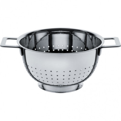 Alessi - Pots & Pans - Scolapasta 22" - Colore: Acciaio - SKU: AJM300