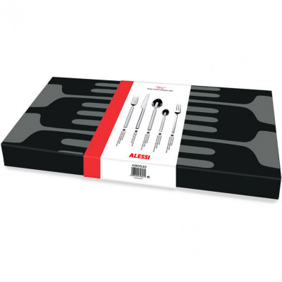  Alessi - Dry - Servizio Posate Set 30pz - Colore: Acciaio - SKU: 4180S30 