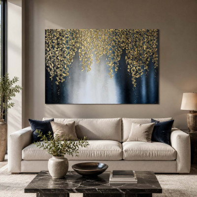 Art Maiora Quadro astratto dipinto a mano su tela Galassia 150x100