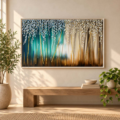 Art Maiora Quadro astratto dipinto a mano su tela Sogno 150x100