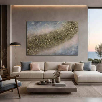Art Maiora Quadro astratto su tela Tra Mare e Cielo 150x100