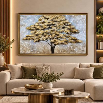 Art Maiora Quadro con paesaggio natura Candoro 120x80