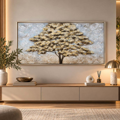 Art Maiora Quadro con paesaggio natura Candoro 150x80