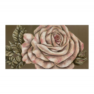 Art Maiora Quadro con tema floreale dipinto a mano su tela Gelosia 150x100