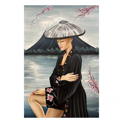 Art Maiora Quadro dipinto a mano su tela Fioritura dei DR 100x150