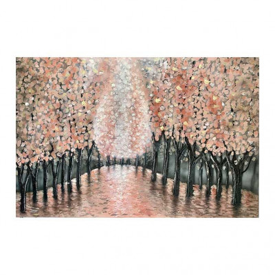 Art Maiora Quadro moderno acrilico su tela Sentiero Romantico 150x100 Colore: Rosa