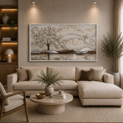 Art Maiora Quadro moderno con paesaggio natura Volo 130x70
