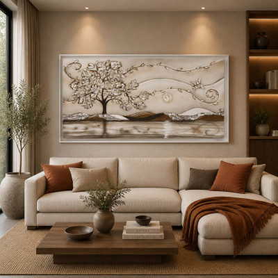 Art Maiora Volo Quadro moderno con paesaggio natura Volo 150x80
