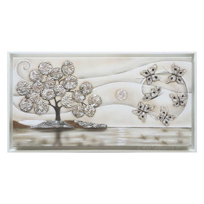 Art Maiora Quadro moderno con paesaggio natura Volo New 130x70