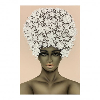 Art Maiora - Quadro moderno in verticale dipinto a mano "Spring Soul" 100x150 - Colore: Rosa - SKU: SDSS-XLD-PK