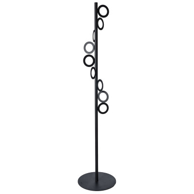 Arti e Mestieri - Tuttizeri - Appendiabiti da terra in metallo da design moderno - Colore: Nero - SKU: 0AP5121C71